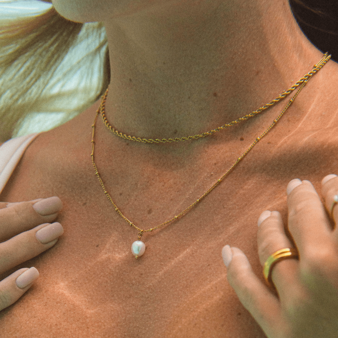 Baroque Pearl Pendant - LUMENNA