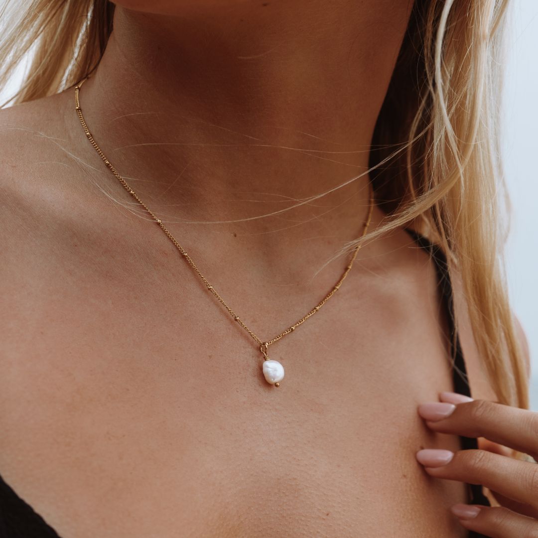 Baroque Pearl Pendant - LUMENNA