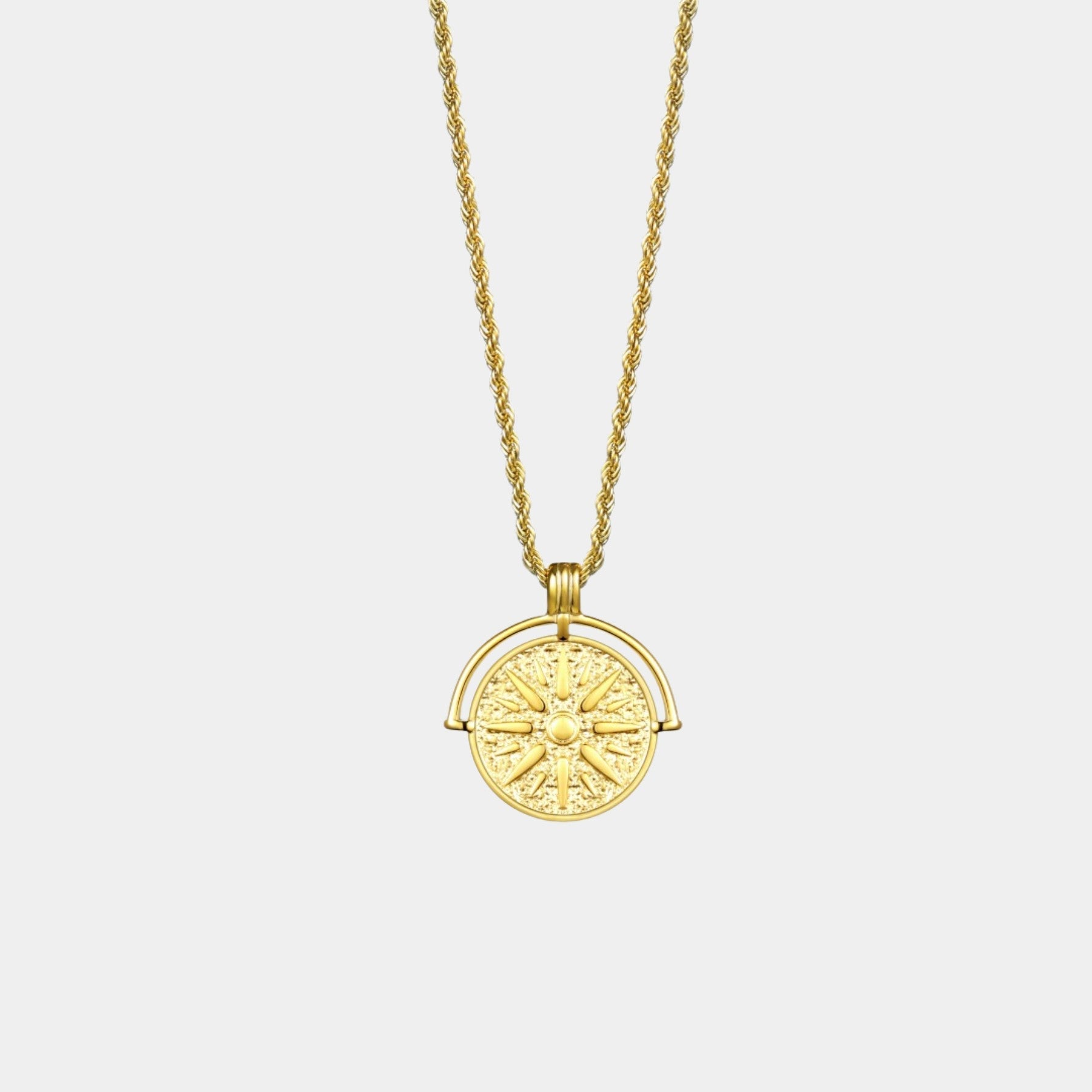 Golden Sun Necklace - LUMENNA
