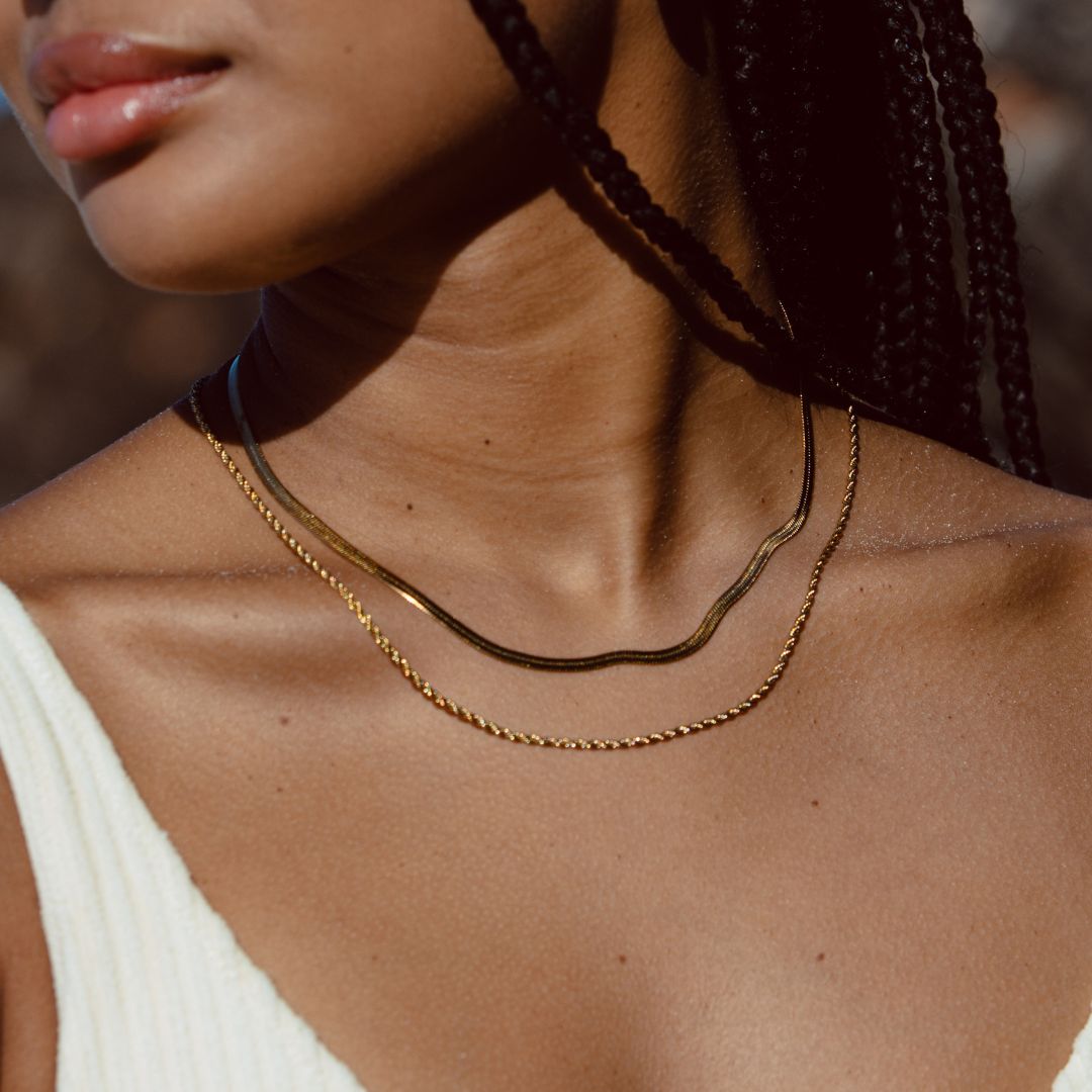 "Ios" Layered Necklace - LUMENNA