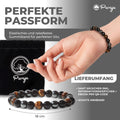 Schutz Armband: Turmalin, Tigerauge, Hämatit | Dreifach Schutz - LUMENNA