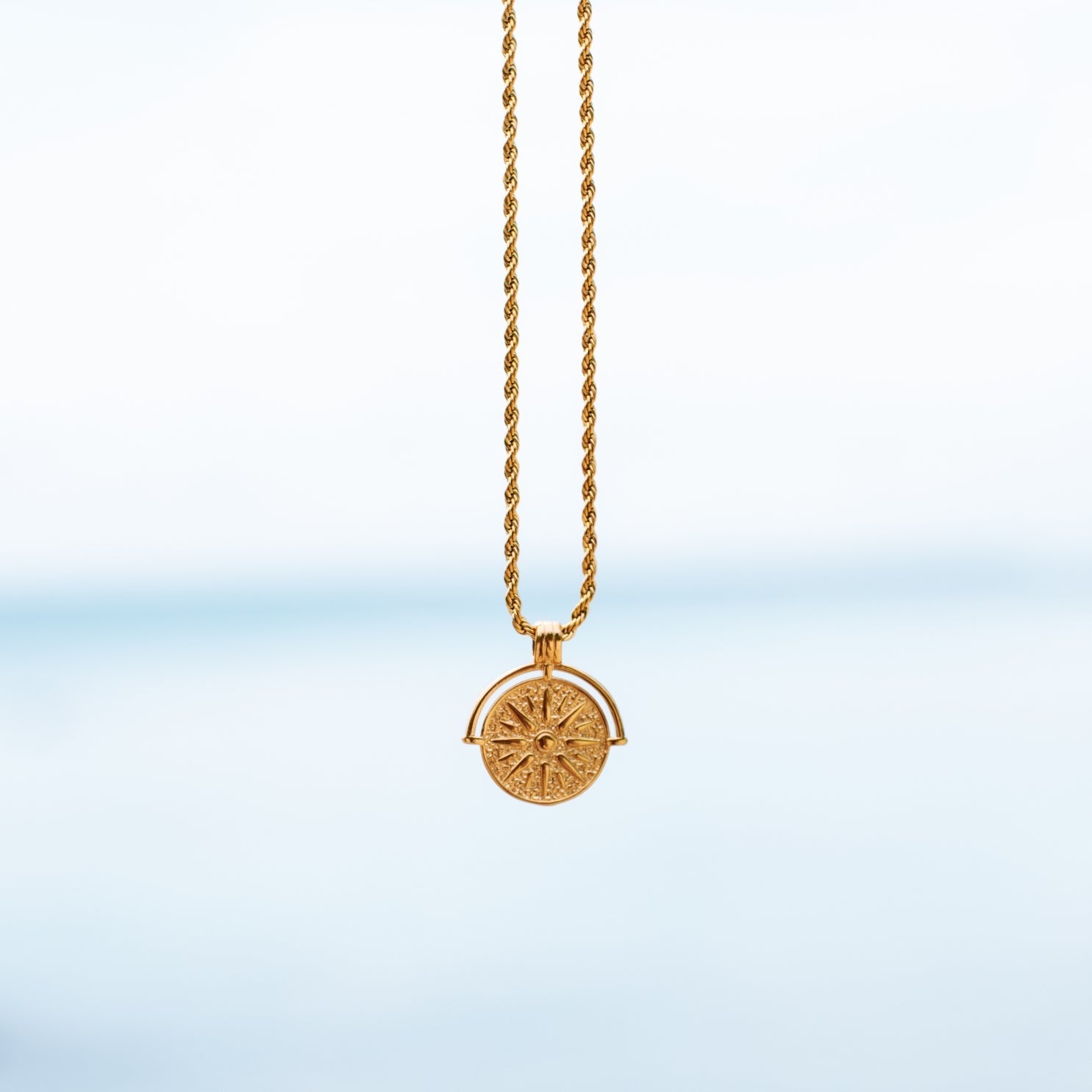 Golden Sun Necklace - LUMENNA