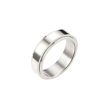 CalmRing – Anxiety Ring | Drehbarer Anti-Stress Ring aus Edelstahl